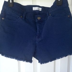 Loft dark blue denim cutoffs